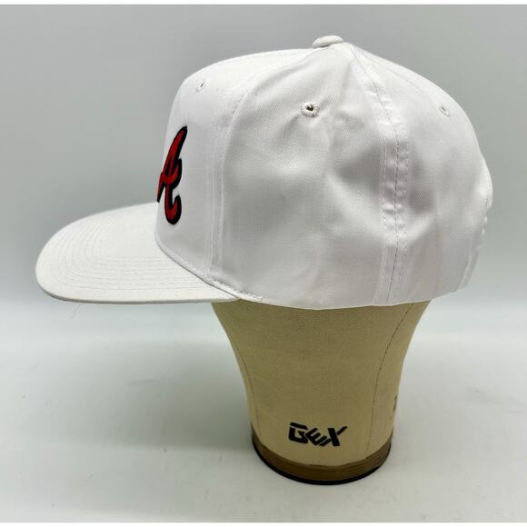 Vintage 1995 Snapback MLB Atlanta Braves World Series Champions Hat Ball Cap - Picture 7 of 9